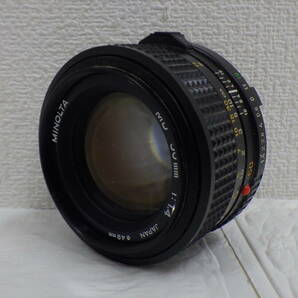 #12723 【MINOLTA・レンズ】 ミノルタ MD 50mm 1:1.4 カメラ レンズ 動作未確認 USED品 現状品の画像2