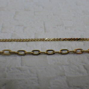 #12940【Dior・良品】クリスチャンディオール CDロゴ トップ付きネックレス ネックレス ゴールド系 レディース 箱無し 現状品の画像9