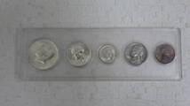 #9084B アメリカドル リバティコイン 銀貨 硬貨セット コインセット ケネディ WHITMAN 5枚 USA LIBERTY 1964年 1968年 1970年 外国コイン_画像1