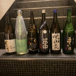 日本酒６本セット　詰め日は半年以内　冷暗所で保管してます。