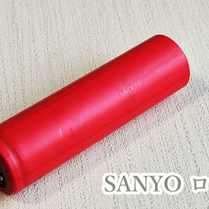 【電圧保証有 5本】SANYO製 UR18650A 18650リチウムイオン電池の画像3