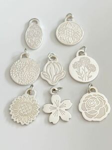 Tiffany Pendant Collece Top Himawari Sakura Rose Flower 8 -Piece Set 166