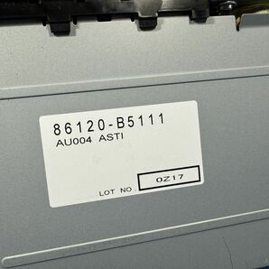 トヨタ ダイハツ 純正 1DIN ラジオチューナー デッキ 86120-B5111の画像2