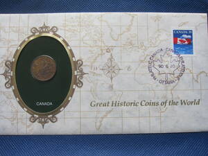 カナダ 1943年の古銭　５セント i2角形　青銅貨又はクロームメッキスチール（詳細分かりません）ジョージ６世国王肖像　サイズ・径20.0ｍｍ
