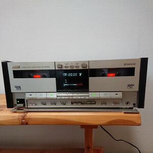 通電確認済ジャンク品◆AKAIダブルカセットデッキ◆GX-M939W 