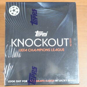 新品未開封 topps knockout 2023/24 UEFA CHAMPIONS LEAGUE サッカートレーディングカード