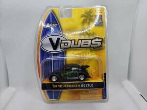 Jada Toys 1/64 DUB CITY '59 VOLKSWAGEN BEETLE ( unopened, present condition delivery )