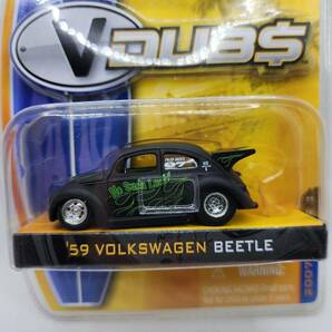 Jada Toys 1/64 DUB CITY '59 VOLKSWAGEN BEETLE (未開封、現状渡し)の画像3