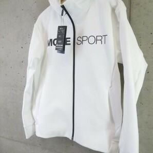 9140b13◆新品◆吸汗速乾◆DESCENTE デサント【MOVE SPORTS ムーブスポーツ】フーディ ジャージジャケット L/パーカー/ウインドブレーカーの画像2