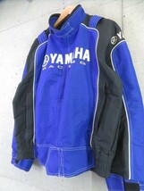 6240b19◆人気です◆YAMAHA ヤマハ ナイロンライダースジャケット L/ライディング/バイカー/ツーリング/バイク/オートバイ/ブルゾン_画像2