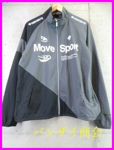 6240b10◆良品です◆DESCENTE デサント【MOVE SPORTS ムーブスポーツ】トラックジャージ ジャケット O/ウインドブレーカー/ポロシャツ