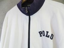 9140b17◆90sヴィンテージ◆XXLサイズ◆Ralph Lauren ラルフローレン スエットジャージジャケット/ブルゾン/コート /ポロシャツ/古着_画像2