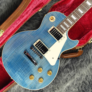 Gibson Custom Color Series Les Paul Standard 50-х Фигурный топ Ocean Blue