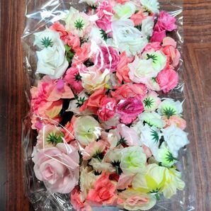 造花　フェイクフラワー　レイ　装飾　　造花セット 花材　100本 リース