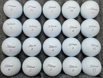 ロストボール 　Titleistタイトリスト　PROV1&PROV1X 【2023年】ホワイト 20個_画像1