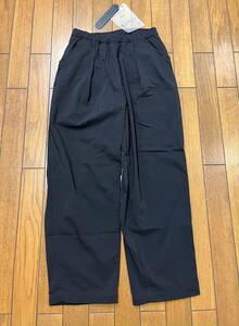 極美品 TEATORA テアトラ WALLET PANTS RESORT - DR ウォレットパンツ リゾート BLACK サイズ0