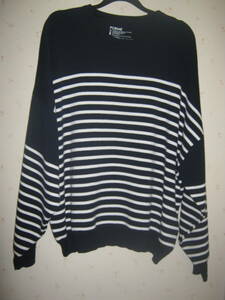 *FORME border navy blue white sweater Y22000 postage included price *