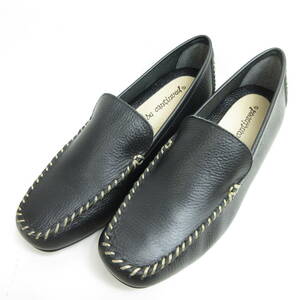  new goods 23.5CM original leather driving shoes 