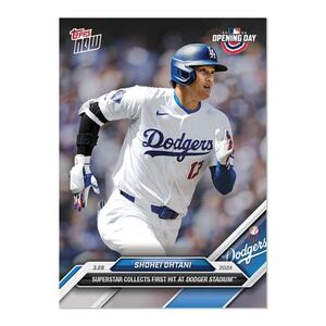 大谷翔平　MLB Topps now ドジャーススタジアムデビュー