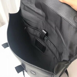 コーチ COACH アウトレット 本革 2WAY ビジネスバッグ ブリーフケース 58097 ブラック 保存袋付き 新品未使用の画像5