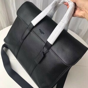 コーチ COACH アウトレット 本革 2WAY ビジネスバッグ ブリーフケース 58097 ブラック 保存袋付き 新品未使用の画像4