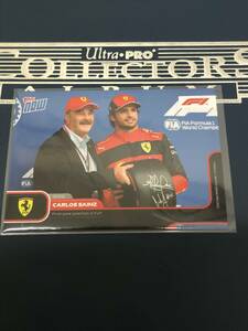 2022 F1 Topps Now Cralos Sainz Ferrari First pole position in F1　Nigel Mansell カード 即決