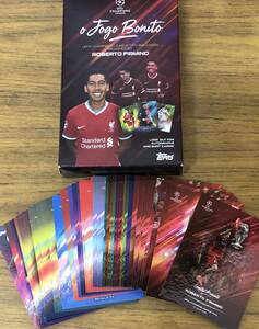 topps Roberto Firmino Curated Set 'O Jogo Bonito'　開封済み　42種レギュラーコンプセット　Messi 南野拓実　