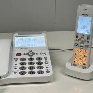 美品 SHARP シャープ デジタルコードレス電話機 JD-BAT90 電話機 親機 子機 動作確認済みの画像1