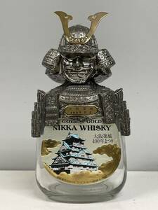 NIKKA ニッカ WHISKY ウイスキー 甲冑 ボトルカバー 空瓶 大阪築城 400年記念 