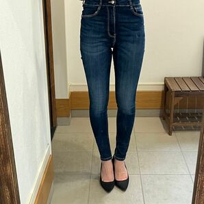 zara スキニー　ジーンズ　デニム　36