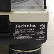 Technics SL-1200MK5 DIRECT DRIVE TURNTABLE テクニクス ダイレクトドライブ ターンテーブル レコードプレーヤー 現状品_画像10