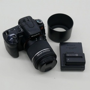 SONY ソニー α350 + DT 55-200mm F4-5.6 SAM カメラ レンズ セット品