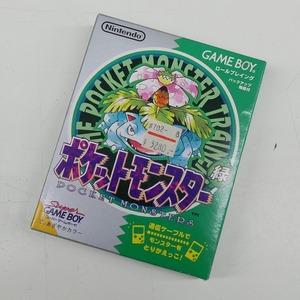 ニンテンドー Nintendo ポケットモンスター 緑 GBソフト DMG-P-APBJ