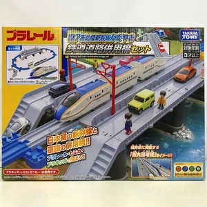 期間限定セール タカラトミー タカラトミー プラレール W7系北陸新幹線かがやき 鉄道道路併用橋セット