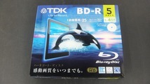 期間限定セール 【未使用】 TDK 【未使用・未開封】 BD-R 5枚パック 1回録画用 25GB 1～4倍族記録対応 BRV25WB5A_画像1