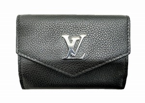 ルイ・ヴィトン LOUIS VUITTON ポルトフォイユ・ロックミニ 折りたたみ 財布 ウォレット ノワール M63921