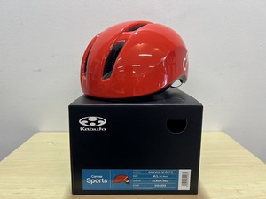 【未使用】 OGK OGK 【新品】ヘルメット M/L RD RD Canvas Sports
