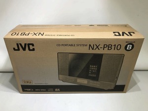 【未使用】 ジェーブイシー JVC CDポータブルシステム NX-PB10
