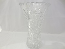 ボヘミアングラス BOHEMIA 花瓶グラス_画像3