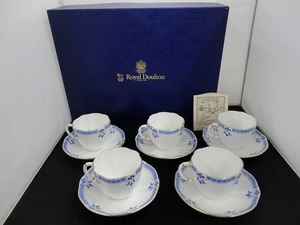 ロイヤルクラウンダービー ROYAL CROWN DERBY グレンビル カップ&ソーサー 5客