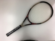 プリンス PRINCE 【並品】硬式テニスラケット G3 ブラック レッド グレー THUNDER HARRIER TITANIUM_画像2