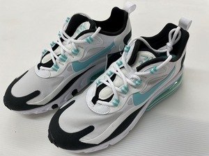 ナイキ NIKE 【新品同様】AIR MAX 270 REACT ホワイト ミント ブラック CJ0619-001