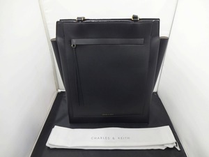 チャールズアンドキース CHARLES&KEITH ジオメトリック トートバッグ