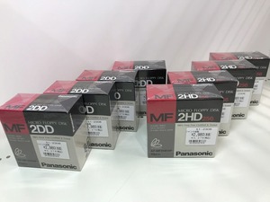 Panasonic マイクロフロッピーディスク MICRO FLOPPY DISK【MF 2DD 10P×４箱】【MF 2HD256 10P×４箱】計８箱 AF-MF2DD