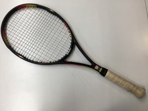 ウィルソン wilson 【並品】硬式ラケット G2 ブラック レッド イエロー PROSTAFF crassic