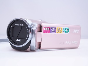 ジェーブイシー JVC ビデオカメラ ピンクゴールド GZ-E565