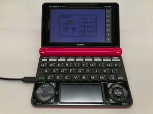 期間限定セール カシオ CASIO ★カバー付き★ EX-word DATEPLUS7 XD-N8500 VP 電子辞書 ビビッド ピンク エクスワード