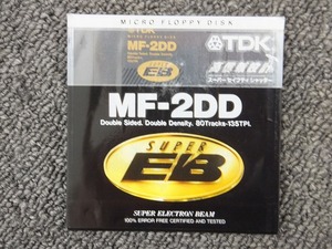 期間限定セール 【未使用】 ティーディーケー TDK 【未使用・未開封】 2DD フロッピーディスク 1枚パック MF-2DD-SEB