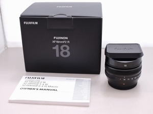 期間限定セール フジフィルム FUJIFILM Xマウント レンズ APS-C XF 18mm f2 R