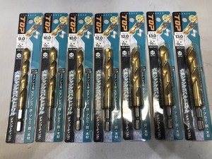 期間限定セール 【未使用】 トップ工業 TOP 六角シャンクコバルトドリル 7本セット